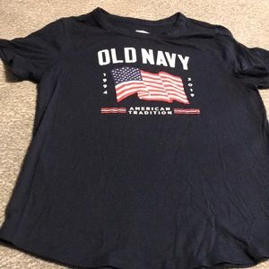 American flag shirt